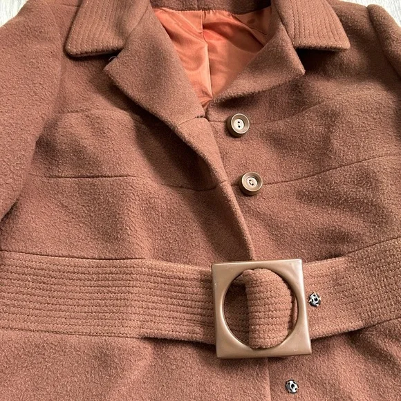 Vintage Wool Coat 60/70s - Picture 3 of 9